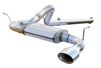afe machforce xp exhausts cat-back ss-409 exh cb jeep wrangler jk 07-11 v6-3.8l (2/4 dr) 49-46201