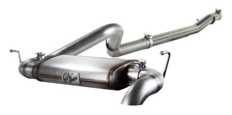 afe machforce xp exhausts cat-back ss-409 exh cb/rb jeep wrangler 2012 v6-3.6l 4dr 49-46222