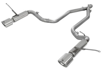 afe machforce xp 14+ jeep grand cherokee v6 3.0l (td) 2.5in dpf-back 409ss exhaust w/resonators 49-46234
