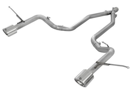 afe machforce xp 14+ jeep grand cherokee v6 3.0l (td) 2.5in dpf-back 409ss exhaust w/o resonators 49-46235