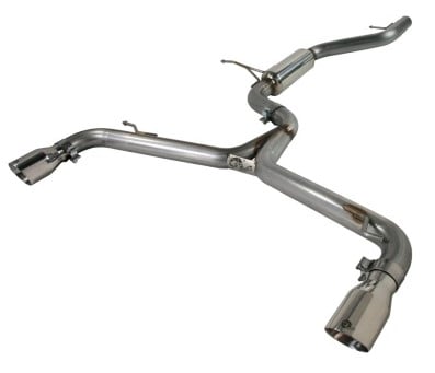 afe machforce xp cat-back exhaust 10-13 vw gti l4 2.0l (t) mkvi 49-46405