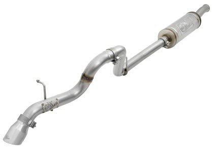 afe mach force-xp 2.5in catback high-tuck exhaust 18-21 jeep wrangler (jl)3.6l 4-door - polished tip 49-48065-1p