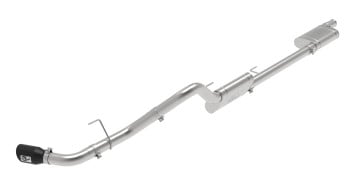 afe apollo gt series 409 stainless steel cat-back exhaust 2020 jeep gladiator 3.6l 49-48083-b