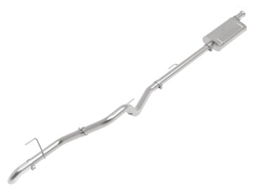 afe apollo gt series 2-1/2in 409 ss cat-back hi-tuck exhaust system 2020 jeep gladiator (jt) v6-3.6l 49-48088