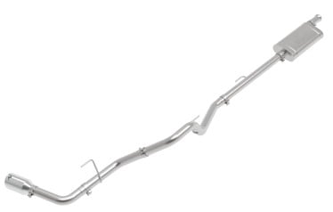 afe apollo gt series 2.5in 409ss 20-21 jeep gladiator (jt) v6-3.6l - polished tip 49-48089-p