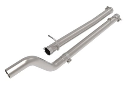 afe vulcan series 3in 304 stainless steel muffler delete pipe 2021 ram 1500 trx v8-6.2l (sc) 49c32085nm
