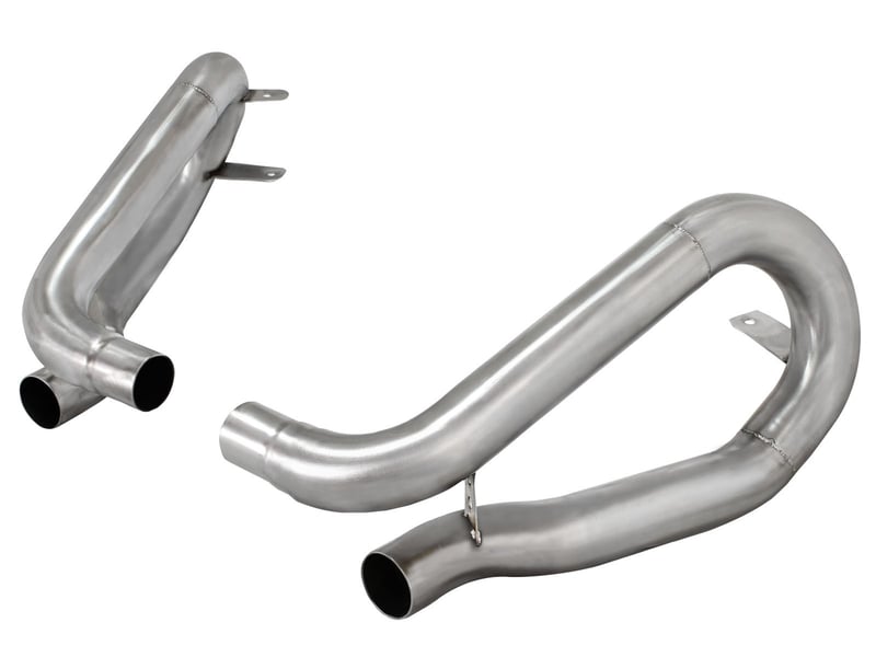 afe power machforce xp 2.5in stainless muffler bypass 12-16 porsche 911 (991) c2s 3.8l 49c36412