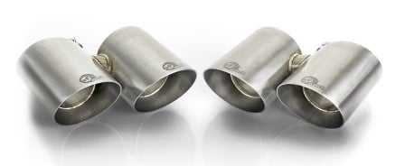 afe mach force-xp 304 ss oe exhaust tips polished 12-16 porsche 911 (c2s 991) h6 3.8l 49c36416-p