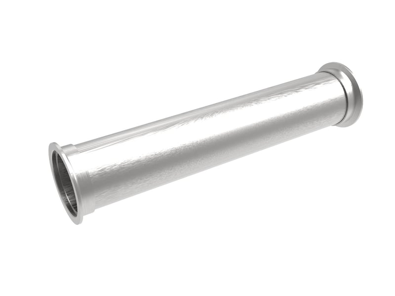 afe mach force-xp 304 ss resonator 3in. inlet/outlet / 3in. diameter / 16in. length 49m10005