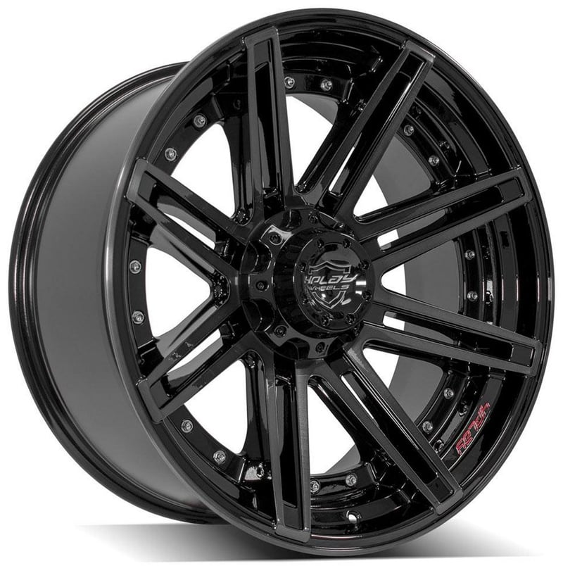 20x10 4play off-road 4p08 brushed black 6x135 6x5.5/139.7 -18mm