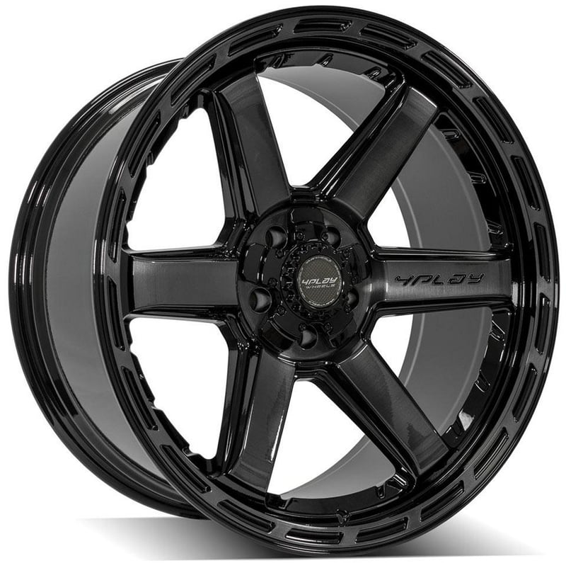 22x12 4play off-road 4p63 brushed black (* may require trimming) 5x5.5/139.7 5x5/127 -44mm