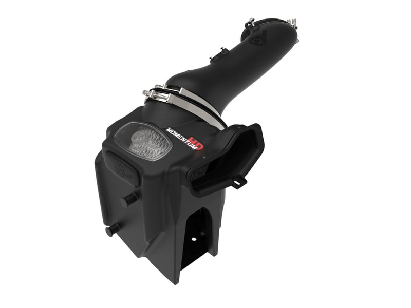 afe momentum hd cold air intake system w/pro dry s filter 20-22 ford f250/350 power stroke v8-6.7l (td) 50-70007d