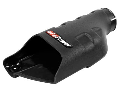 afe momentum gt dynamic air scoop 17-19 nissan titan xd v8-5.6l 50-70034s