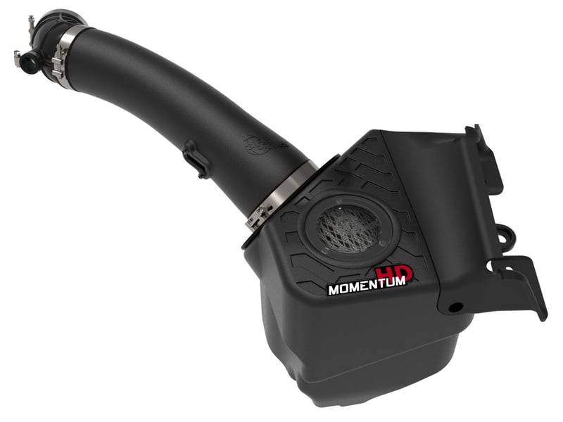 afe 20-21 jeep wrangler (jl) v6-3.0l (td) momentum hd cold air intake system w/ pro dry s media 50-70062d