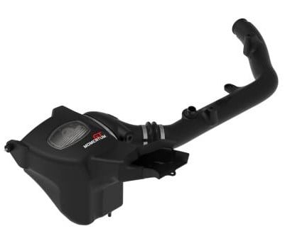 afe momentum gt cold air intake system w/ pro dry s filter ford bronco 2021 v6-2.7l (tt) 50-70081d