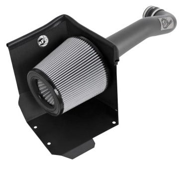 afe magnum force pro dry s stage-2 intake 14-17 gm silverado/sierra 1500 5.3l/6.2l w/ electric fan 51-12332-gr