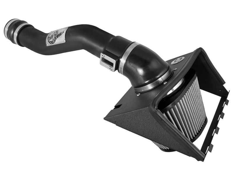 afe magnumforce intake system stage-2 pro dry s 11-14 ford f-150 v6 3.7l 51-12592