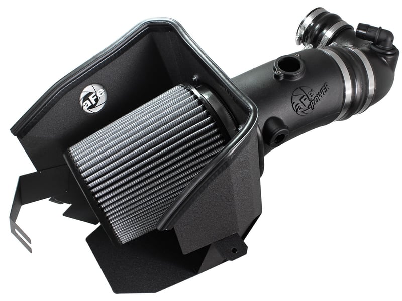 afe magnumforce stage-2 pro dry s air intake system ford diesel trucks 08-10 v8-6.4l (td) 51-41262