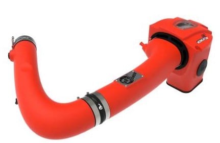 afe momentum gt dry s stage-2 intake system 11-15 dodge challenger/charger v6-3.6l (red) 51-72201-r