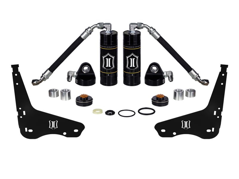 icon 2007-2021 toyota tundra/2008-2022 toyota sequoia, coilover reservoir upgrade kit with seals, pair 51037