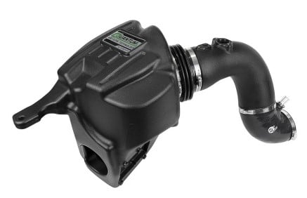 afe quantum pro 5r cold air intake system 13-18 dodge cummins l6-6.7l - oiled 53-10002r