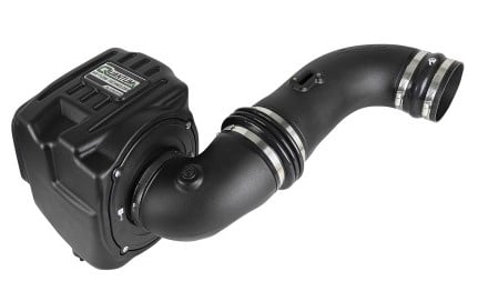 afe quantum pro dry s cold air intake system 08-10 gm/chevy duramax v8-6.6l lmm - dry 53-10005d