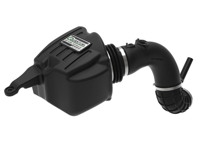 afe 07-09 ram 2500/3500 cummins l6-6.7l (td) quantum cold air intake system w/ pro dry s filter 53-10026d