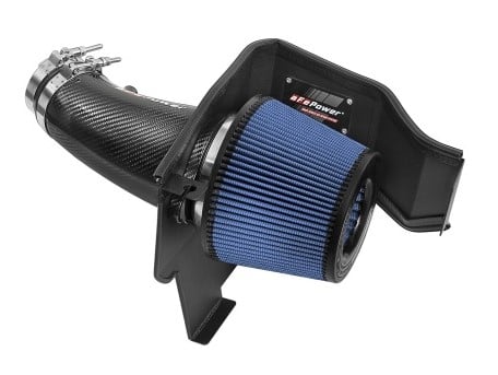 afe magnumforce carbon fiber intake stage-2 pro 5r 11-17 dodge challenger/charger srt-8 v8 6.4l 54-12172-c