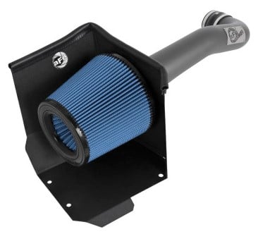 afe magnum force pro 5r stage-2 intake 14-17 gm silverado/sierra 1500 5.3l/6.2l w/ electric fan 54-12332-gr