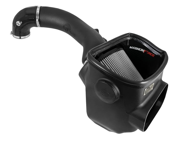 afe magnum force stage-2 cold air intake system w/ pro dry s media 16-19 nissan titan xd v8-5.0l(td) 54-13026d