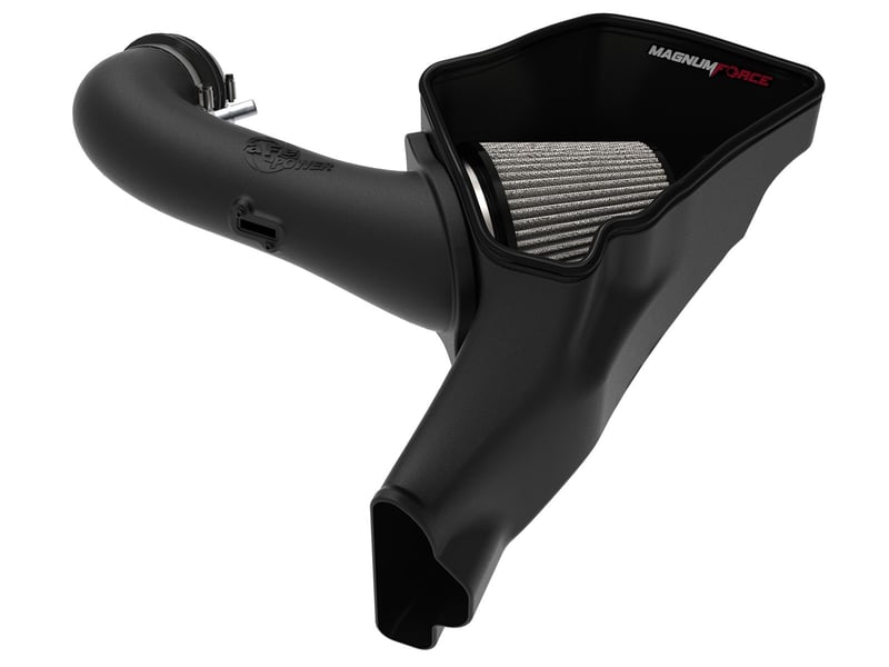 afe magnum force stage-2 cold air intake system w/pro dry s media 18-23 ford mustang gt 54-13039d