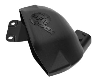 afe rapid induction dynamic air scoop 2021+ ford f-150v6/v8 - red 52-1001sr