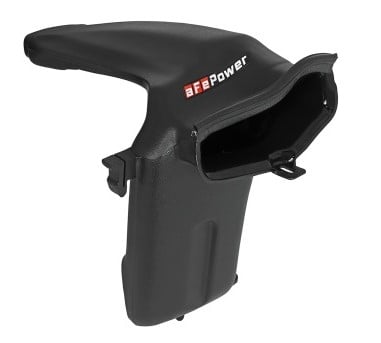 afe momentum hd dynamic air scoop 2017 ford diesel trucks v8-6.7l (td) 54-73006-s