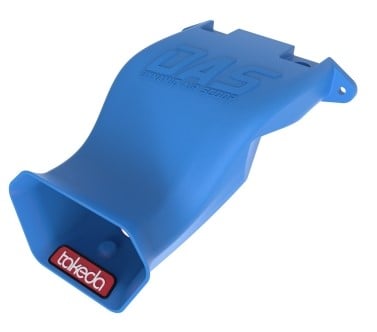 afe 18-20 hyundai elantra gt l4-1.6l (t) takeda momentum dynamic air scoop - blue 56-70005sl