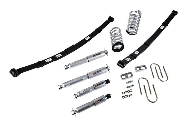 belltech lowering kit 82-04 s10 2inch-3inch/4inch sp shocks 568sp