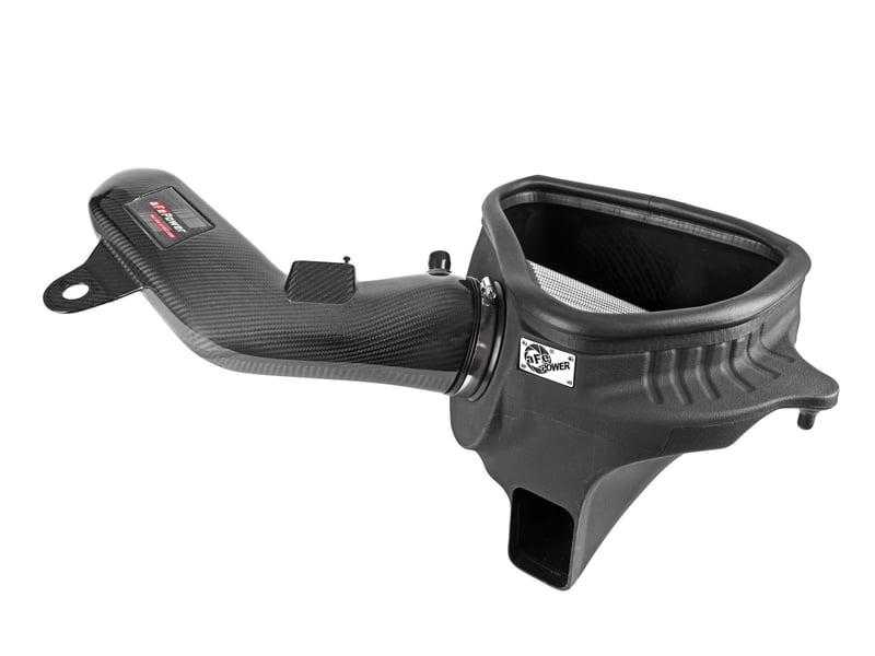 afe track series carbon fiber intake w/pro dry s filter bmw m2 (f87) 16-18 l6-3.0l (t) n55 57-10004d
