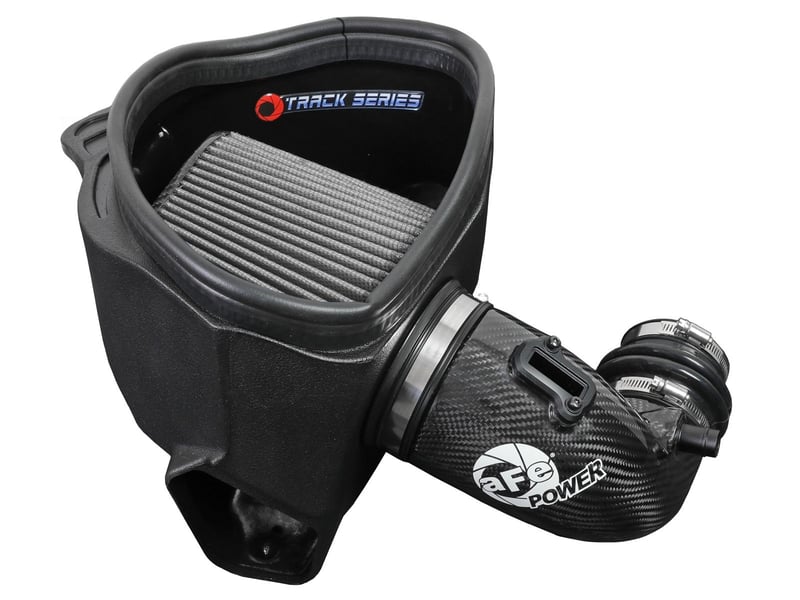 afe 20-21 bmw z4 m40i (g29) l6-3l (t) b58 track series carbon fiber intake system w/pro dry s filter 57-10017d