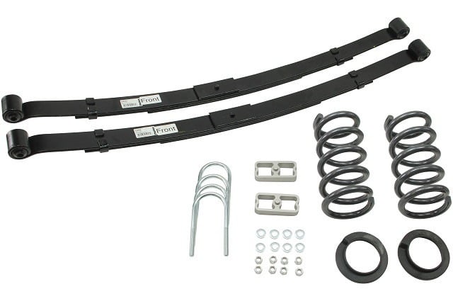 belltech 95-97 chevrolet blazer/jimmy 6 cly. 2in. or 3in. f/4in. r drop w/o shocks lowering kits 573
