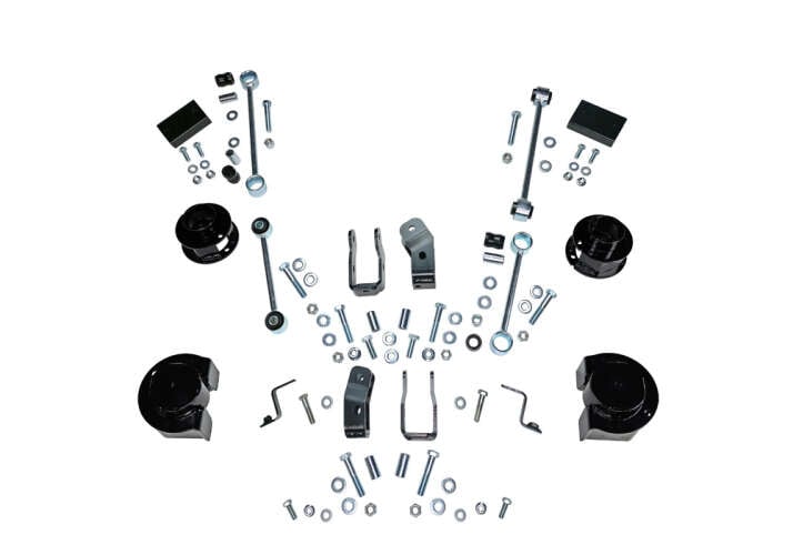 superlift 2018 jeep jl wrangler unlimited including rubicon spacer kit 2.5in lift kit 5803