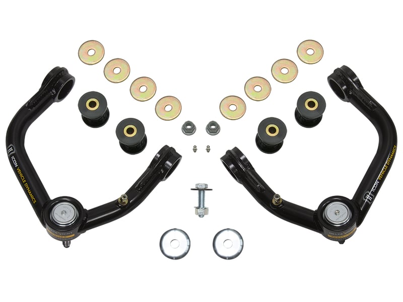 icon 1996-2004 toyota tacoma/1996-2002 toyota 4runner, tubular upper control arm w/delta joint kit 58400dj