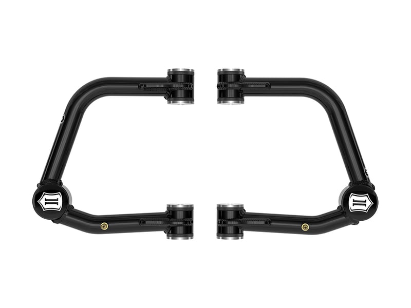 icon 2024-2025 toyota tacoma/2024 toyota land cruiser 250 series/2024 lexus gx550, front, tubular upper control arms w/ delta joint pro 58452dj