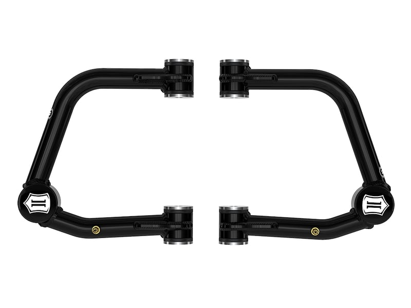 icon 2022-2025 toyota tundra/2023-2025 toyota sequoia, front, tubular upper control arms, w/ delta joint pro 58461dj
