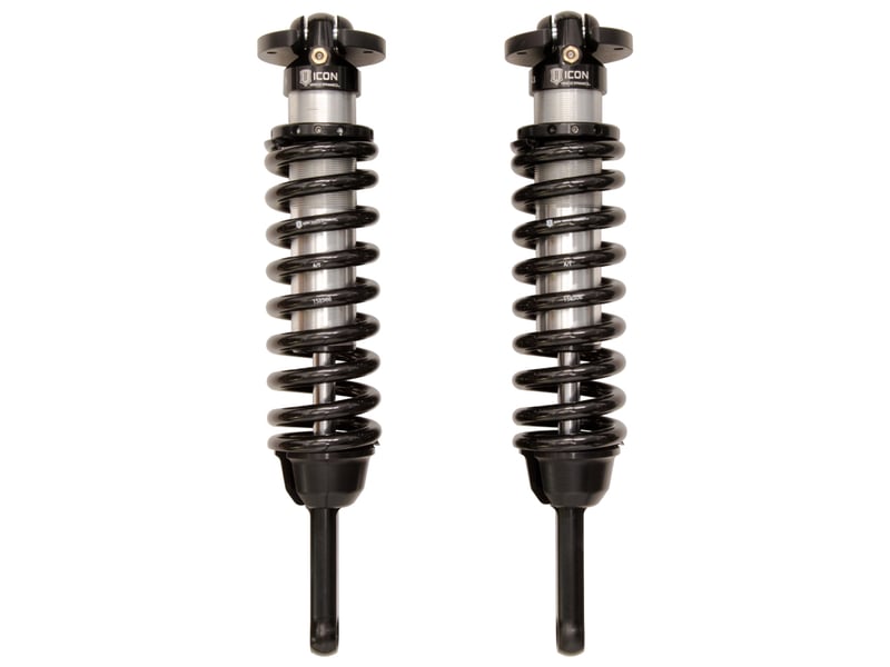 icon 2010-2024 toyota 4runner/2010-2014 toyota fj cruiser/2010-2023 lexus gx, v.s. 2.5 series extended travel coilover kit, internal reservoir, 700 lbs/in coils 58647-700