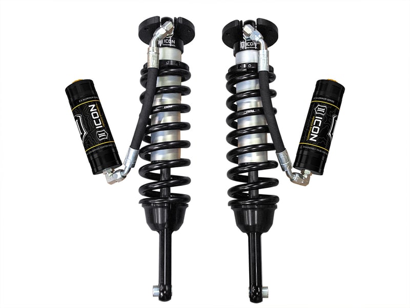 icon 2005-2023 toyota tacoma 2.5 vs extended travel remote reservoir coilover kit 58735
