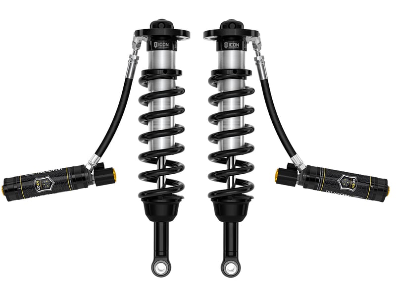 icon 2024-2025 toyota tacoma, v.s. 2.5 series coilover kit, remote reservoir w/ cdev, pair 58780e