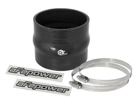 afe magnum force silicone replacement coupling kit 3.5in id x 3in length straight coupler w/ hump 59-00045