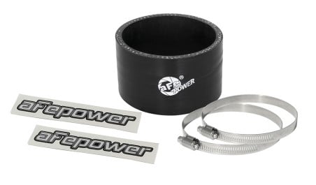 afe magnum force cai univ. silicone coupling kit (2.75in. id / 1.75in. l) straight coupler - black 59-00057