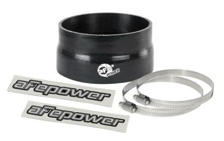 afe magnum force cai univ. silicone coupling kit (4in to 3.8in id / 2in l) reducer coupler - black 59-00094