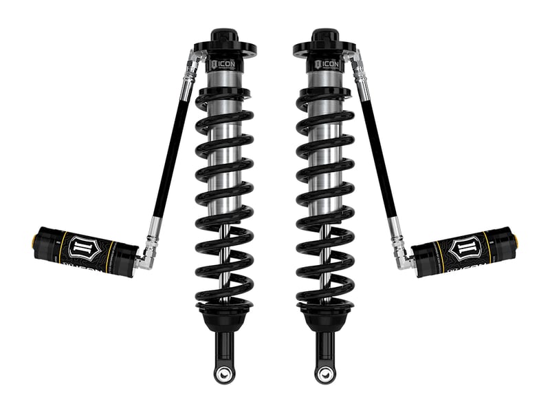 icon 2005-2023 toyota tacoma/2003-2024 toyota 4runner/2007-2014 toyota fj cruiser, 2.5 vs remote reservoir, long travel coilover kit 59730-cb
