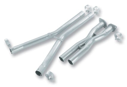 borla 05-08 chevy corvette coupe/conv 6.0l/8cyl 6.2l/8cyl 6spd at/mt rwd x pipe 60089